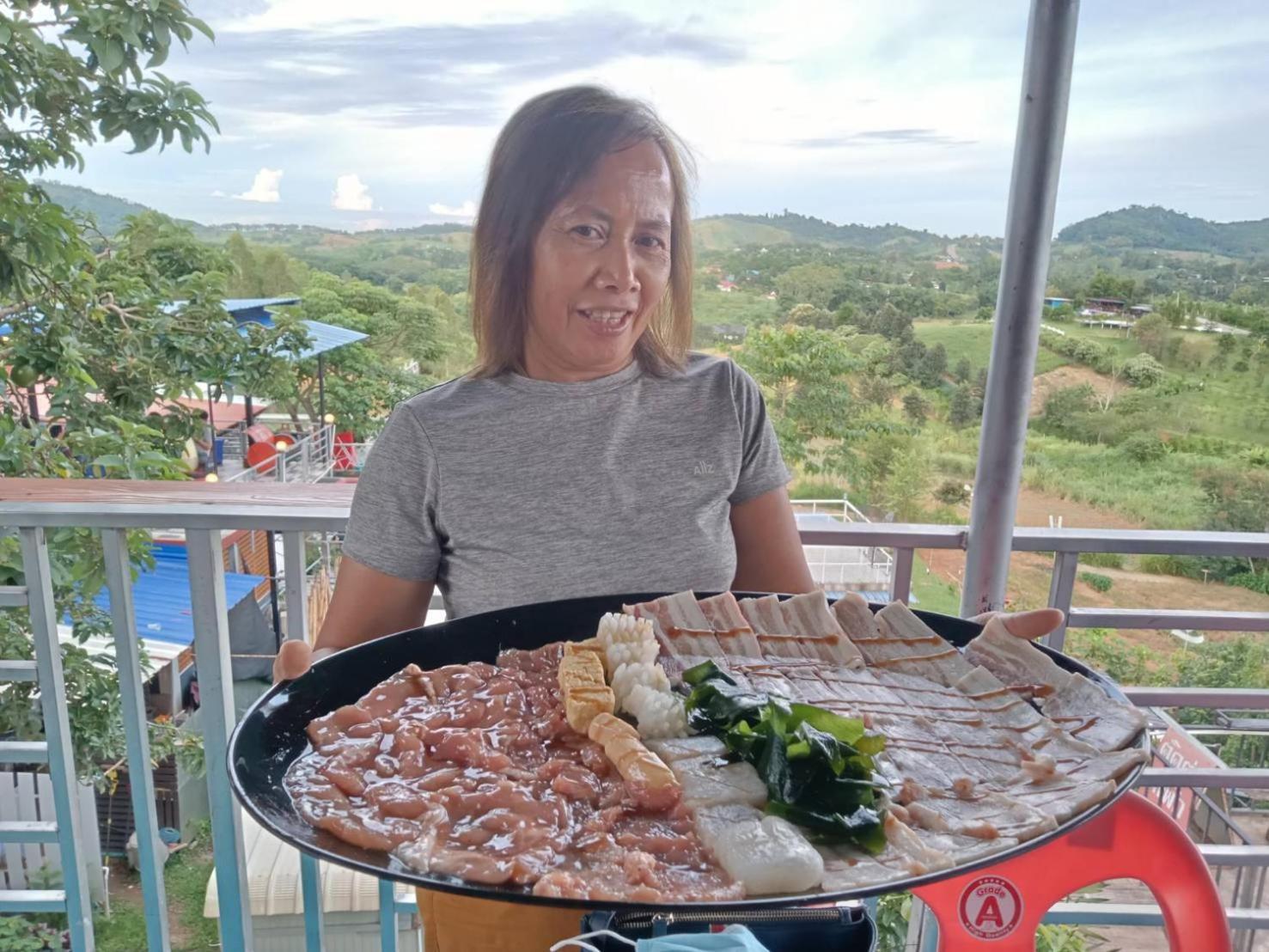 บ้านแช่มช้อย Khao Kho Exteriör bild